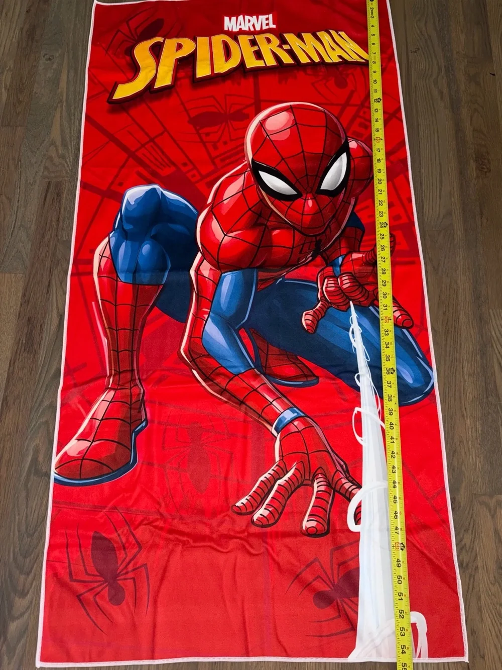 Marvel Spider-Man Beach Towel Web Slinger Red Blue